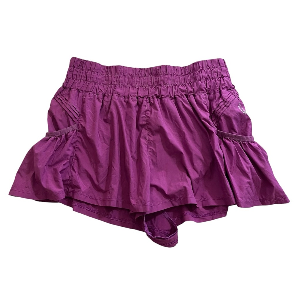 Get Your Flirt On Free People Pink/Purple Shorts